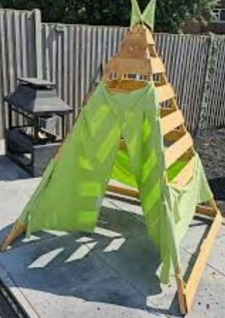 Photo of free Wooden teepee. (Bellfields GU1) #1