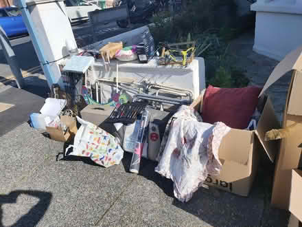 Photo of free Household clearance - clothes, sewing machine, boxes (Aldrington BN3) #2