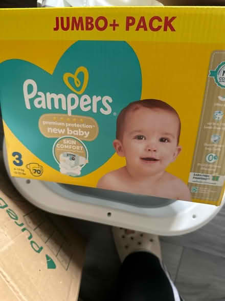 Photo of free Nappies BNIB (Oldham OL8) #3