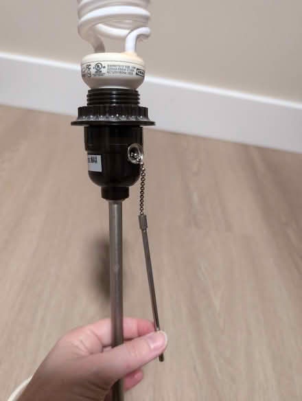Photo of free Table lamp without shade (Aspen Hill) #2