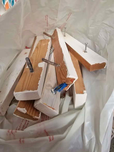 Photo of free 8 wall battens about 12 inches long (St Leonards TN38) #1