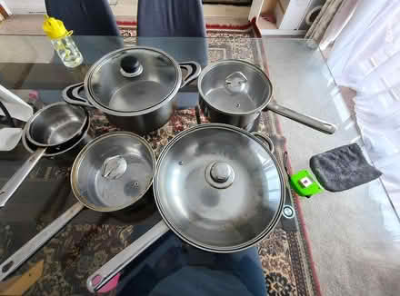 Photo of free Various cooking pots (Middleton M24 2QS) #1