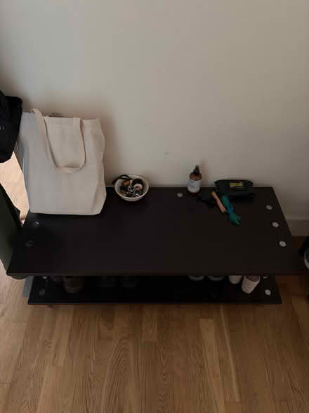 Photo of free Short table with under storage (Highbury N5) #1