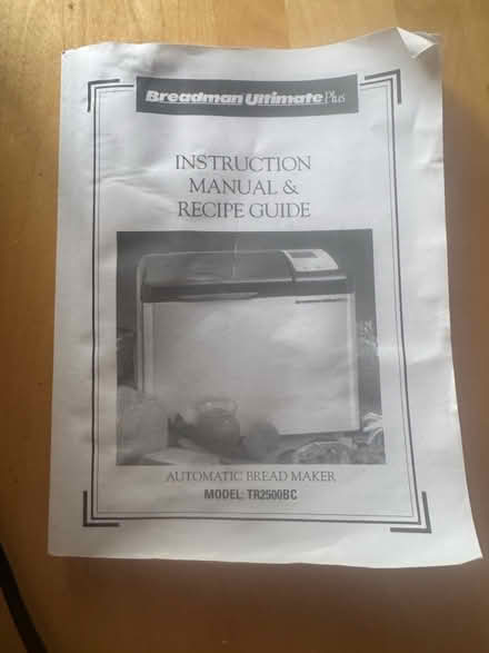 Photo of free Breadman breadmaker (Saratoga) #3