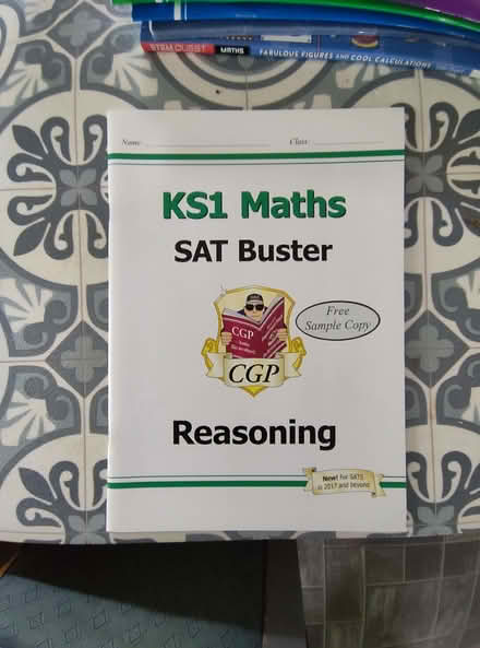 Photo of free CGP Books Math English Year 1 and 2 (Lyndon Green B26) #4