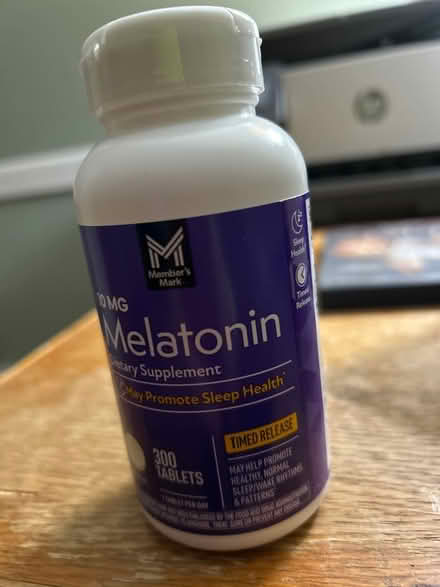 Photo of free Melatonin 10 mg sealed bottle (Marley) #1