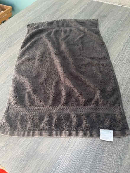 Photo of free Utopia Hand Towel. Dark Brown. (Southsea PO4) #1