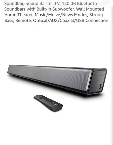 Photo of free Sound bar (Crouch End N8) #3