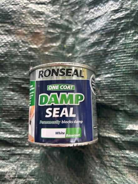 Photo of free Damp seal white paint. (Norton LD8) #1