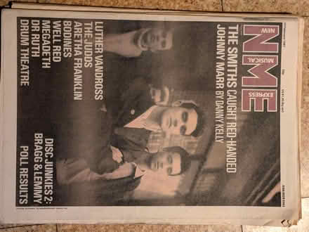 Photo of free 5 copies of NME from the 80s (East Greenwich) #1