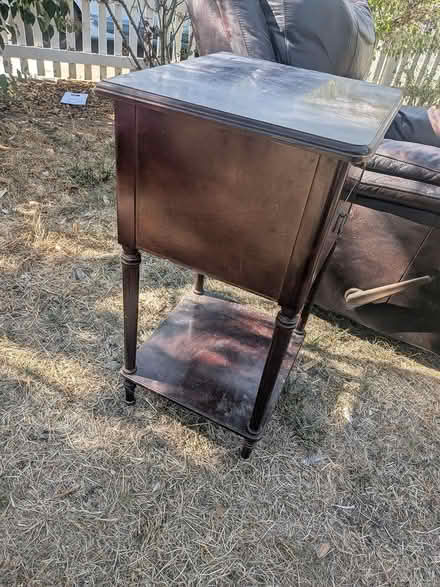 Photo of free 1940s side table (Concord) #2