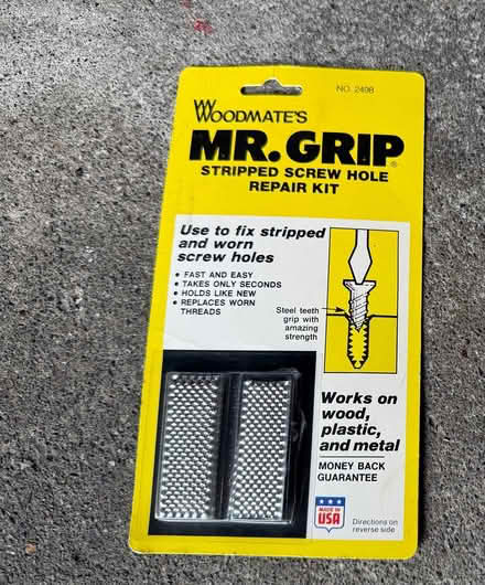 Photo of free Screw Hole Repair Kit (Terra Linda) #1