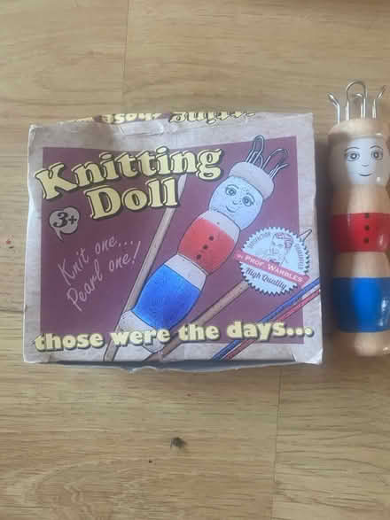 Photo of free Wool and knitting doll (Nassington PE8) #2