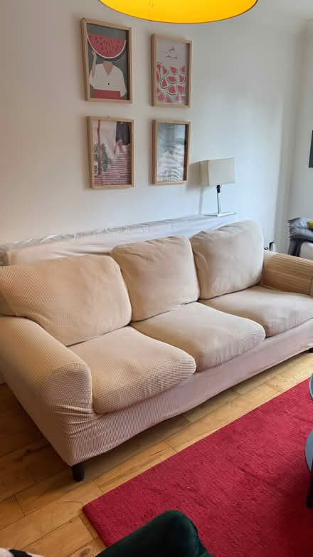 Photo of free 3-Seater Sofa + 2 Washable Covers (Dublin 2) #2
