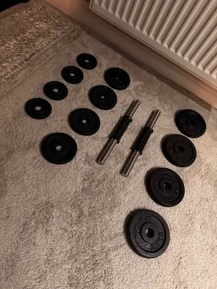 Photo of free York fitness Adjustable DB set (Bradlaugh Fields NN3) #2