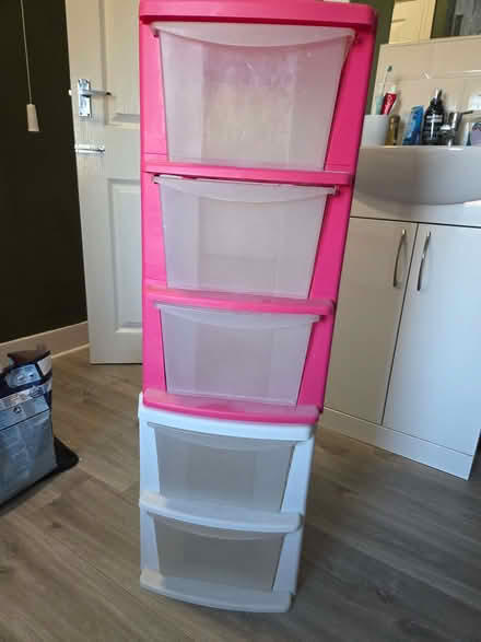 Photo of free 2 x sets of plastic drawers (South End MK42) #1