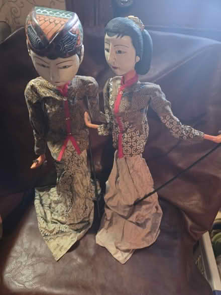 Photo of free pair of wooden puppets (Milton Randolph Area) #1