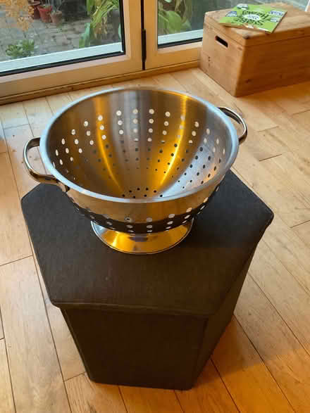 Photo of free Large metal colander (Scriven HG5) #1