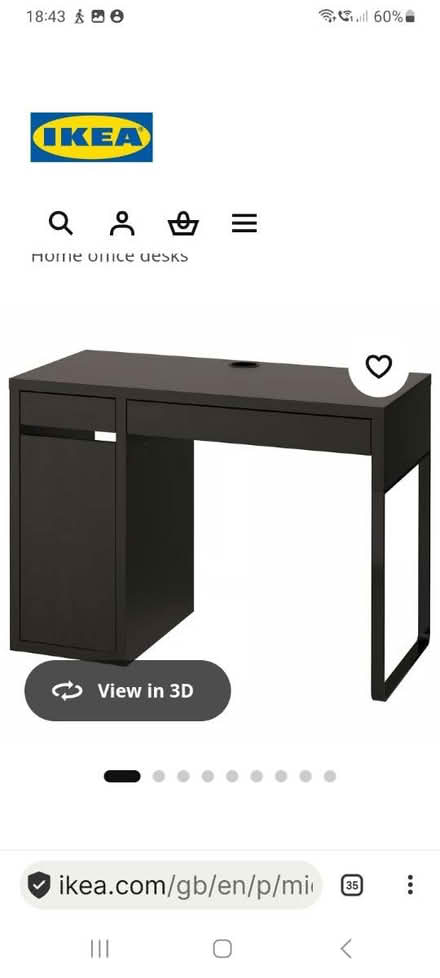 Photo of free Ikea desk (Dawlish EX7) #1