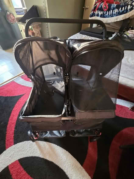 Photo of free Double cat / dog stroller (Kew Gardens) #1