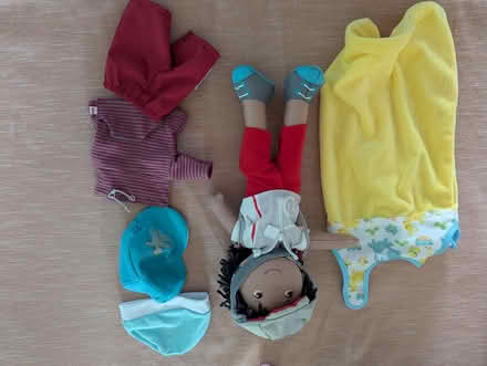 Photo of free 3 dolls, a doll crib, doll bathtub (Adams, MA) #2