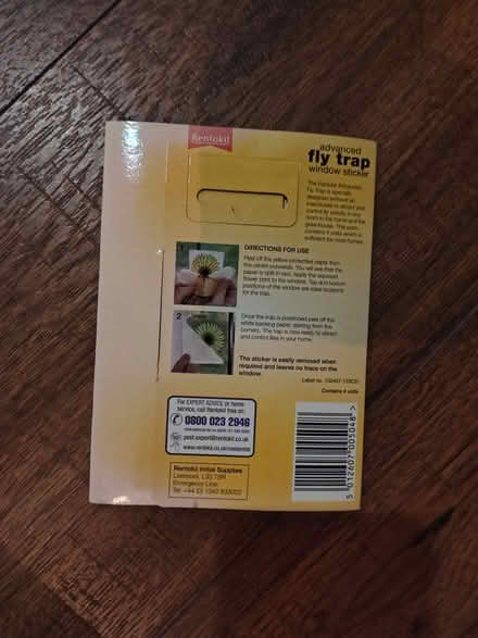 Photo of free Fly trap window sticker (south Harlow CM18) #1