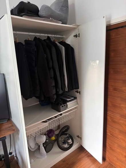 Photo of free White wardrobe (Swiss Cottage NW3) #2