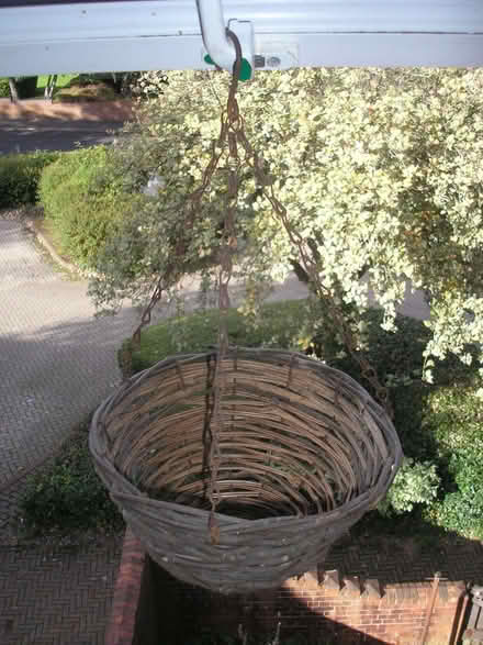 Photo of free Wicker Hanging Basket (Chapeltown LS7) #3