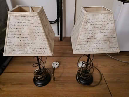 Photo of free Bedside table lamps (Southampton SO16) #1
