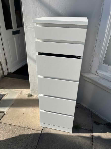 Photo of free Tall chest of drawers (Hanover) #1