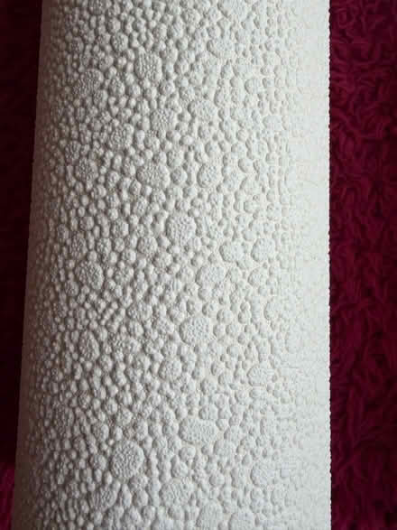 Photo of free Wallpaper roll ends - textured, chequerplate & pink (Bilton CV22) #1