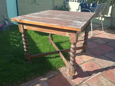 Photo of free Outdoor table / Workbench (Round Hill BN2) #1