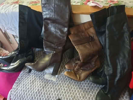 Photo of free Ladies size 6 knee high boots (Teversham CB1) #1