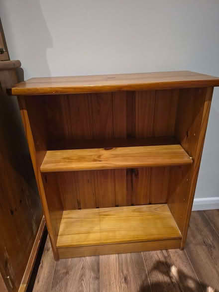 Photo of free Small pine shelving unit (Catford South SE6) #1