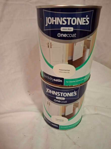 Photo of free Johnstone's Quick Dry Satin paint "Mesmerise". (Penrith CA11) #1