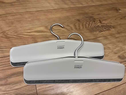 Photo of free Joseph Joseph Orderly Easy-grip 2 Skirt&Trouser Hangers (Hale End IG8) #1
