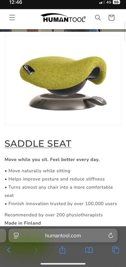 Photo of free Human Tool Posture Seat (Cheltenham Fairview GL52) #1