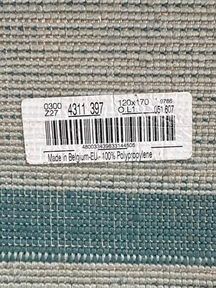 Photo of free Turquoise and grey rug (Leam Lane NE10) #2