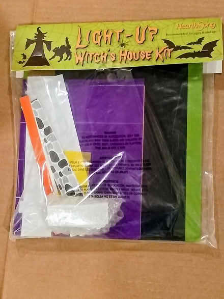 Photo of free Witch's house craft kit (W section, Bowie) #1