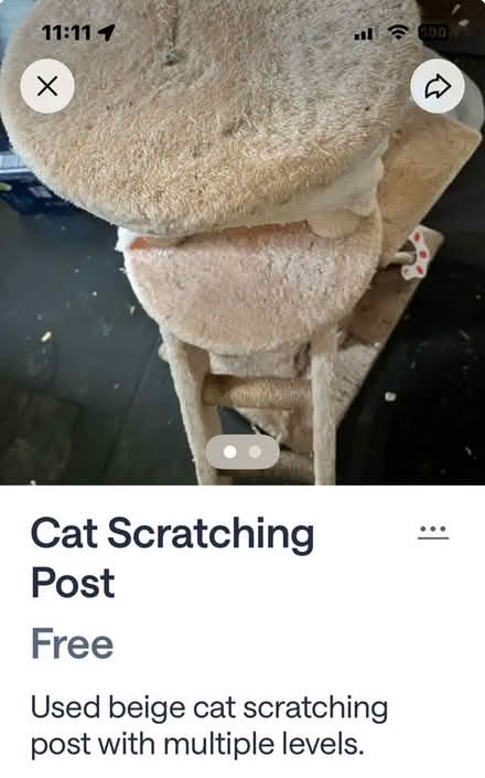 Photo of free Cat tree (Upton CH2) #1
