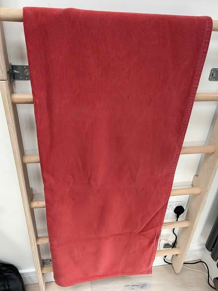 Photo of free Double bed spread; burnt red/terracotta colour (Lymm WA13) #1