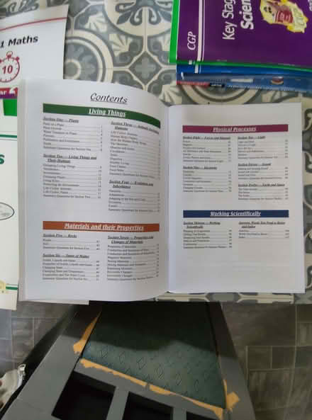 Photo of free CGP Books Math English Year 1 and 2 (Lyndon Green B26) #3