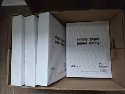 Photo of free 5 packs of standard printer paper (Foster Farm) #1