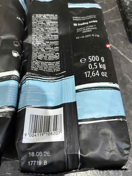 Photo of free Decaffeinated coffee beans (Loanhead EH20) #2