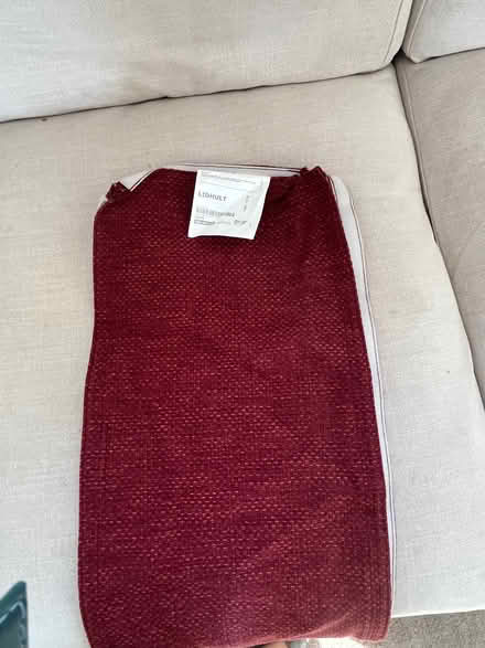 Photo of free Red REPLACMENT COVER - IKEA LIDHULT (Seaford BN25) #1