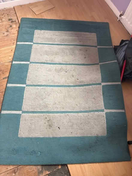 Photo of free Turquoise and grey rug (Leam Lane NE10) #1