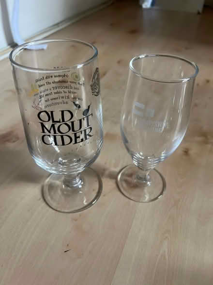 Photo of free Cider glasses (SE18 1AT) #1