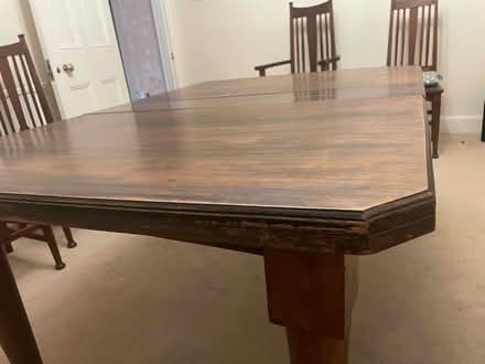 Photo of free Antique dining table (Caversham RG4) #4