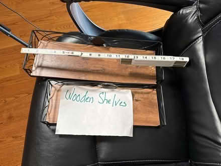 Photo of free Wooden shelves 2 (Riverdale, Bronx, New York) #1