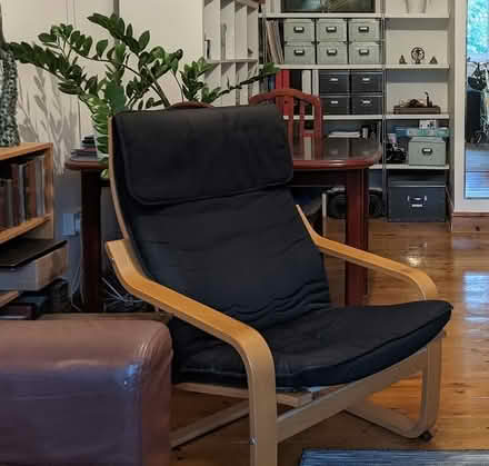Photo of free Black IKEA Poang Chair (Wandsworth SW18) #1